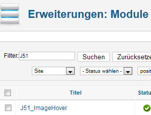 CSS3 Image Hover - Modul