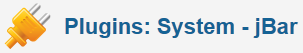 jBar - System Plugin