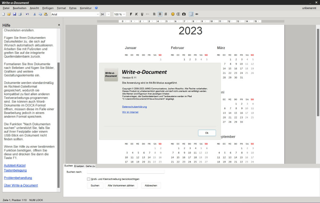 write-a-document-kalender