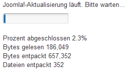 joomla-aktualisieren-laeuft