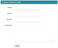 Quick Contact Form Modul