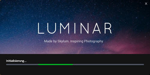 luminar2018update1.3.0-initialisierung