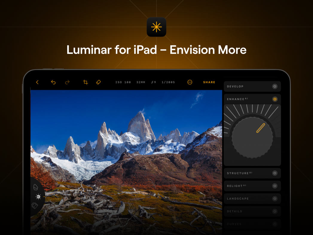 Luminar für iPad als mobile Variante der Fotobearbeitungssoftware
