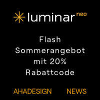 Luminar Neo Flash Sommerangebot mit 20% Rabattcode