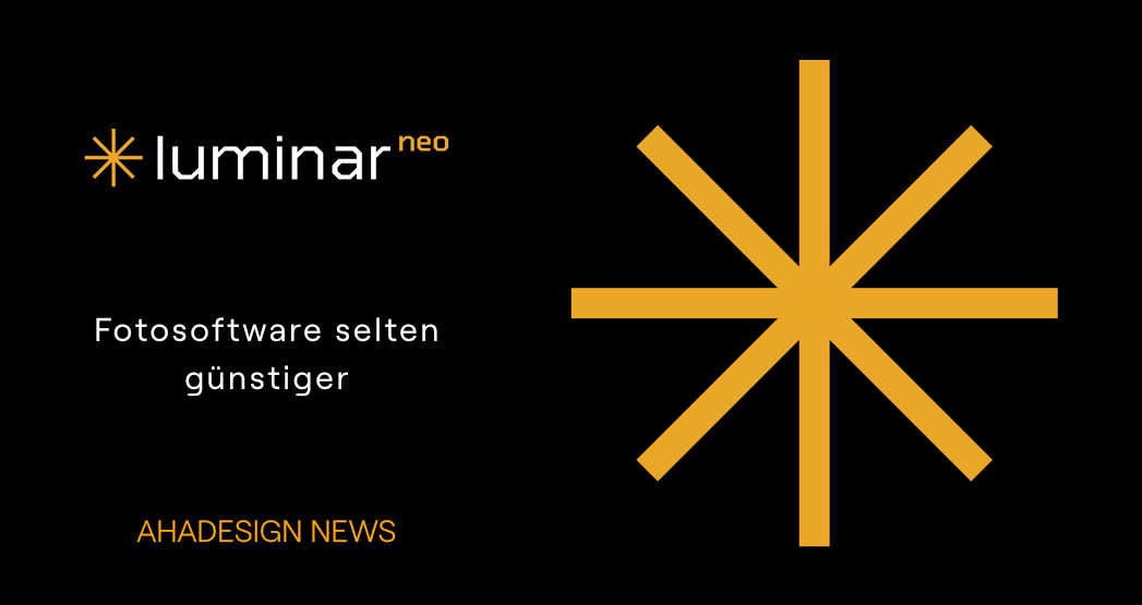 Fotosoftware Luminar Neo von Skylum selten günstiger