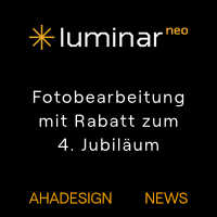 Luminar Neo Fotobearbeitung mit Rabatt zum 4. Jubiläum