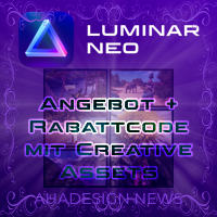 Luminar Neo Angebot + Rabattcode mit Creative Assets