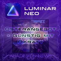 Luminar Neo Osterangebot - Fotoeditor günstig mit Rabatt