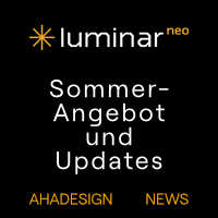 Luminar Neo Sommerangebot und mehrere Updates
