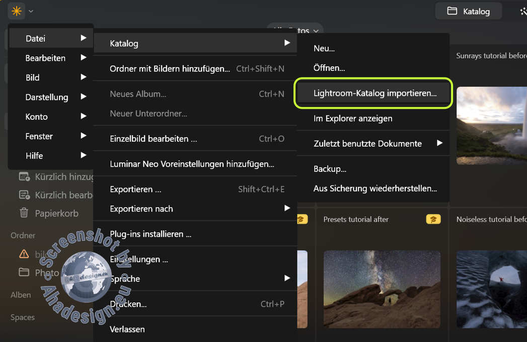 Luminar Neo - Lightroom Migration Luminar Neo - Lightroom Migration