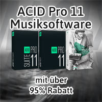 ACID Pro 11 - Beste Musiksoftware mit über 95% Rabatt