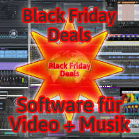 Black Friday Deals zu Software für Video und Musik