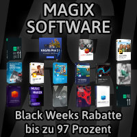 MAGIX Black Weeks Rabatte für Software mit bis zu 97%