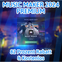 Magix MUSIC MAKER 2024 PREMIUM 82% Rabatt & FREE