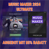 MAGIX Music Maker 2024 Ultimate Angebot - 85% Rabatt