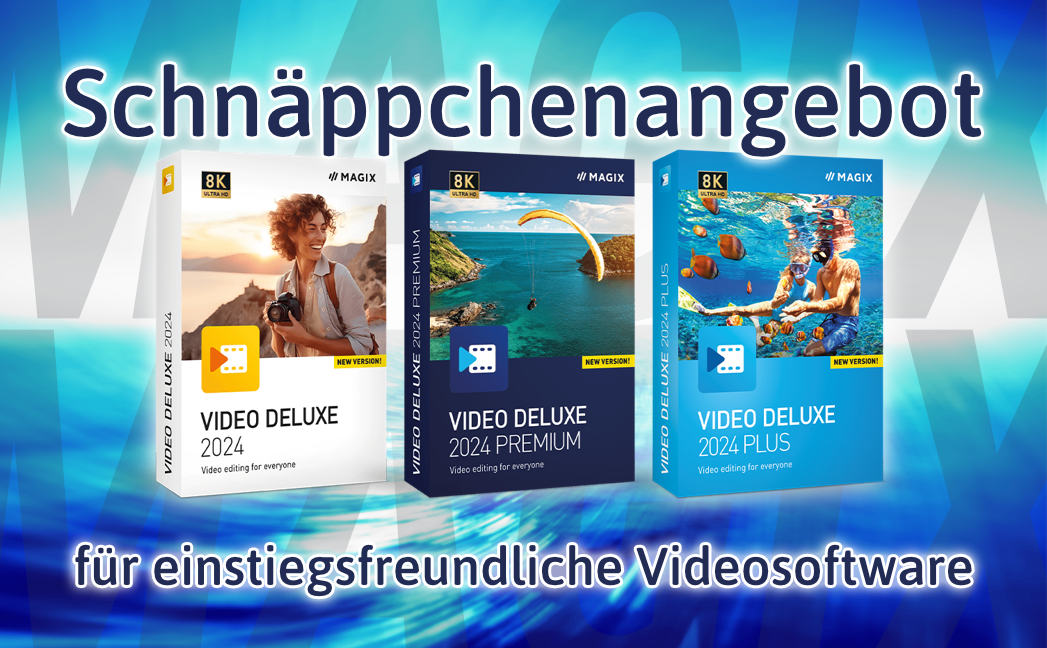 Einstiegsfreundliche Videosoftware im Schnäppchenangebot