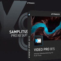 Video Pro X15 und Samplitude Pro X8