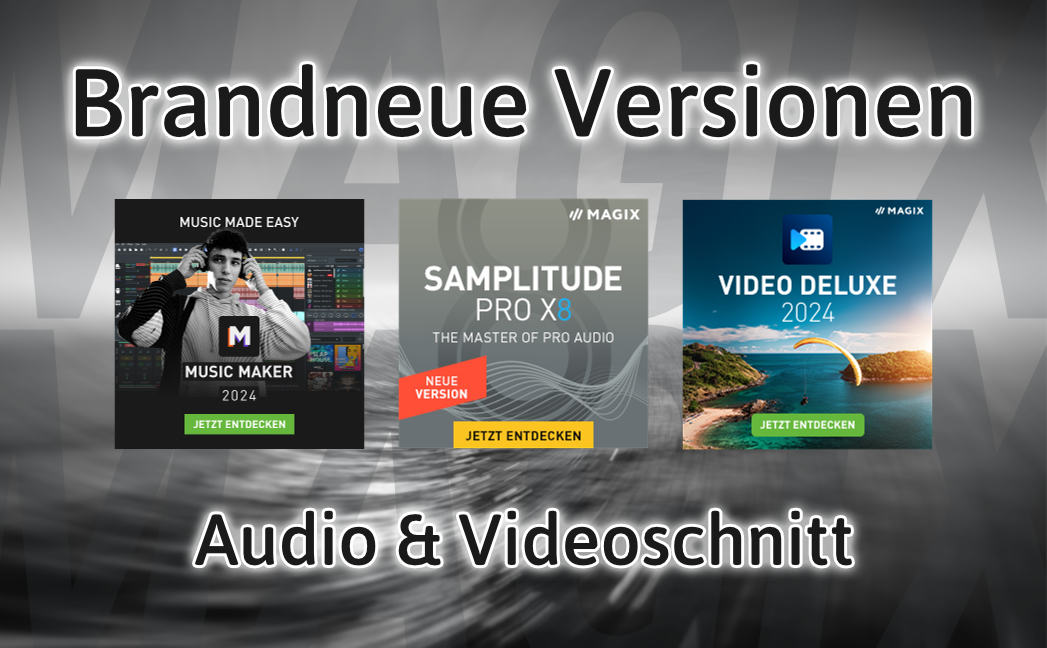 Magix - Audiobearbeitung und Videoschnitt