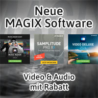 MAGIX Software für Video & Audio mit Rabatt