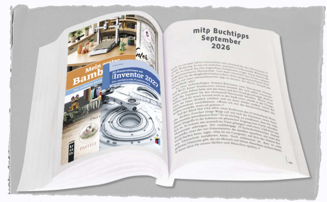 Drei neue Bücher für den September 2026 beim mitp-Verlag
