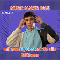 Music Maker 2025 mit massig Content für alle Editionen