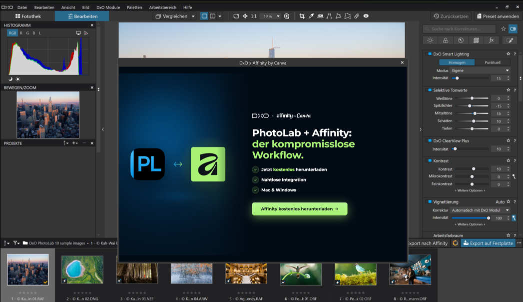 Preis und Verfügbarkeit von DxO PhotoLab und weiterer DxO-Software Preis und Verfügbarkeit von DxO PhotoLab und weiterer DxO-Software