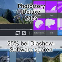 25% bei Diashow-Software Photostory Deluxe sparen