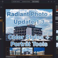 Radiant Photo Update 1.3 - Color Styles und Porträt Tools