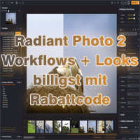 Radiant Photo 2 Workflows + Looks billigst mit Rabattcode