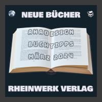 Neue Bücher zu KI, Webdesign etc. beim Rheinwerk Verlag