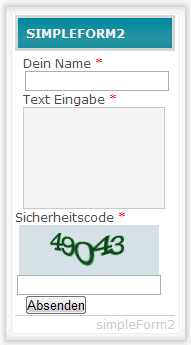 Simple Form 2 - Modul