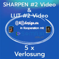 SHARPEN Video #2 und LUT Video #2 Verlosung Somaja