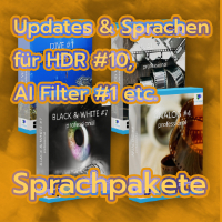Neue Updates + Sprachen für HDR #10, AI Filter #1 etc.