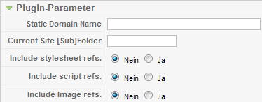 Staticizer Parameter