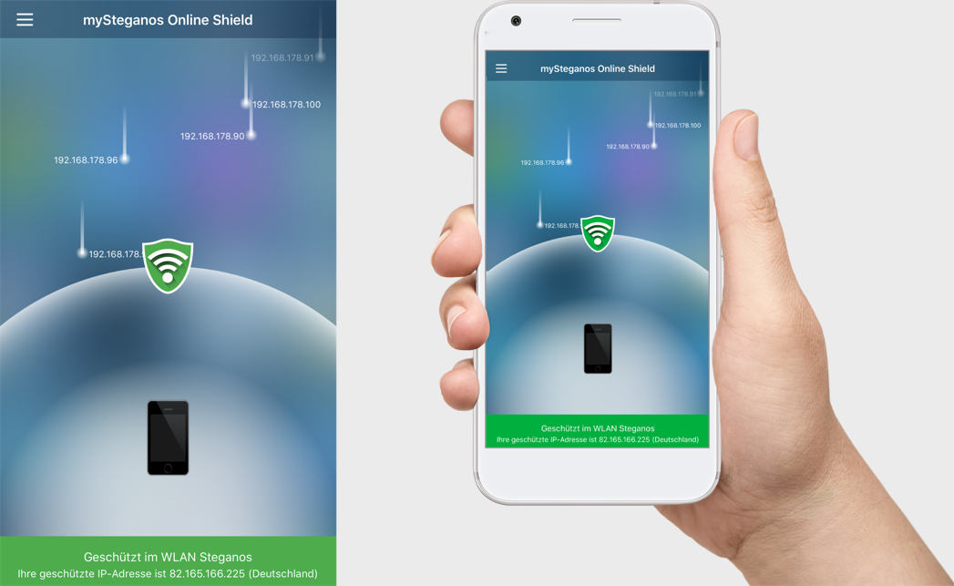 Steganos Online Shield VPN - WLAN