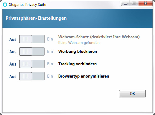 steganos-privacy-suite19-privatsphaeren-einstellungen