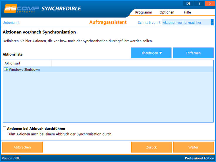 synchredible-aktionen