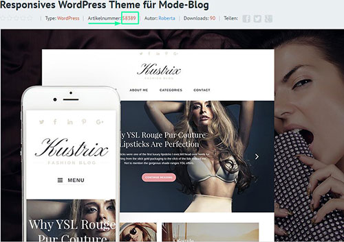 Wordpress Theme