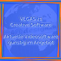 VEGAS 21 Videosoftware günstig im Angebot