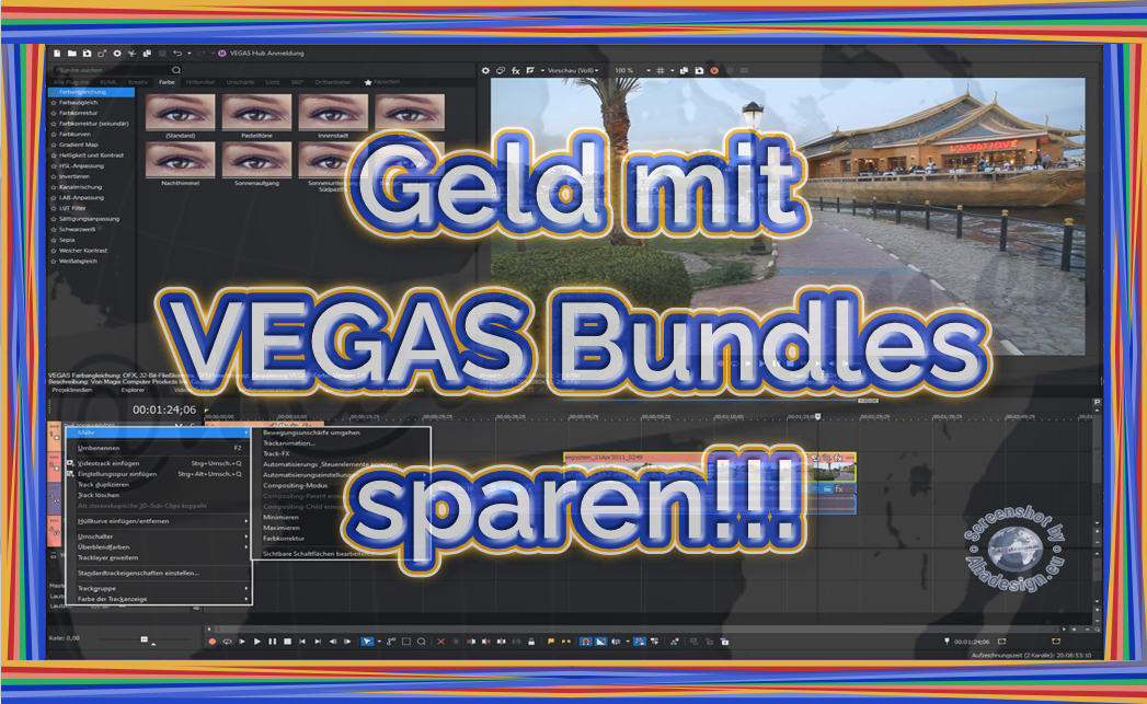 Das meiste Geld mit den VEGAS-Bundles sparen