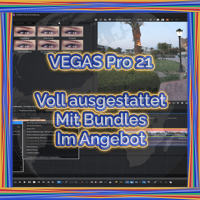 VEGAS Pro 21 voll ausgestattet mit Bundles im Angebot
