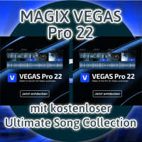 VEGAS Pro 22 mit kostenloser Ultimate Song Collection