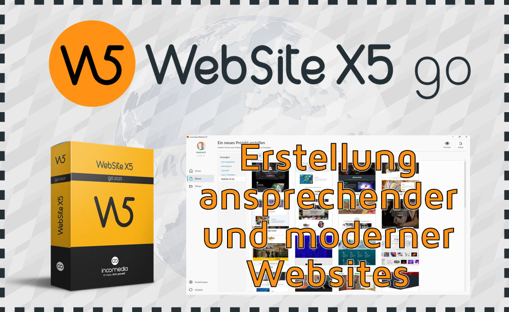 Erstellung ansprechender und moderner Websites