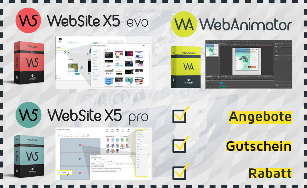 Die besten Deals und Angebote für alle Varianten von WebSite X5