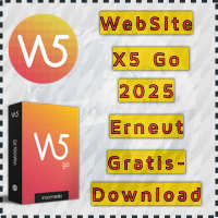 WebSite X5 Go 2025 - Erneut Gratis Download bei uns