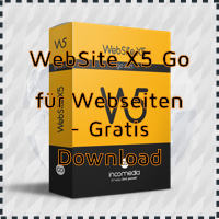 WebSite X5 Go für Websites - Ein Monat Gratis Download