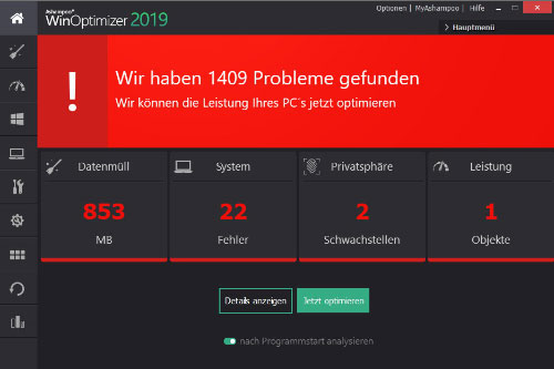 ashampoo_winoptimizer_2019-probleme