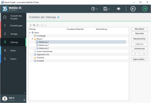 websitex5start-sitemap