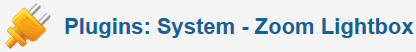 Zoom Lightbox Plugin