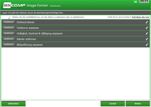 ascomp-imageformer-anpassungsfunktionen